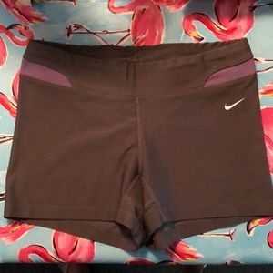 Nike Running Shorts - Purple Accent